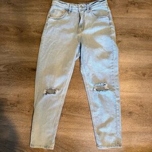 Women's super high rise jeans